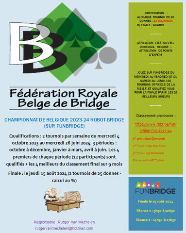 Robot Bridge Funbridge - Periode 3 Démarre Le 03/04/2024 | Fédération ...